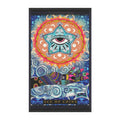 The Ace of Coins Tarot Card Kitchen Tea Towel — Design by Leah Quinn